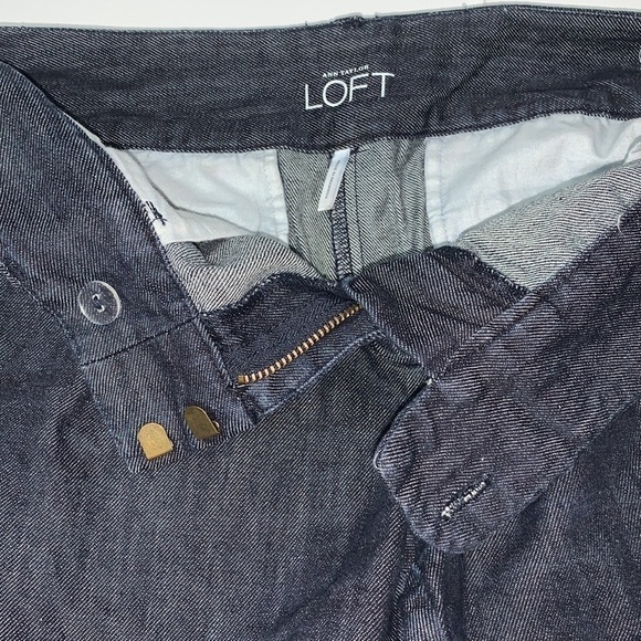 LOFT Black Cotton Shorts Size 2 - Picture 5 of 5